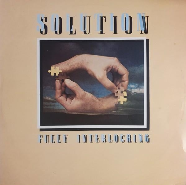 LP - Solution (4) ‎– Fully Interlocking, Cd's en Dvd's, Vinyl | Rock, Gebruikt, Ophalen of Verzenden, 1970 - 1979, Poprock
