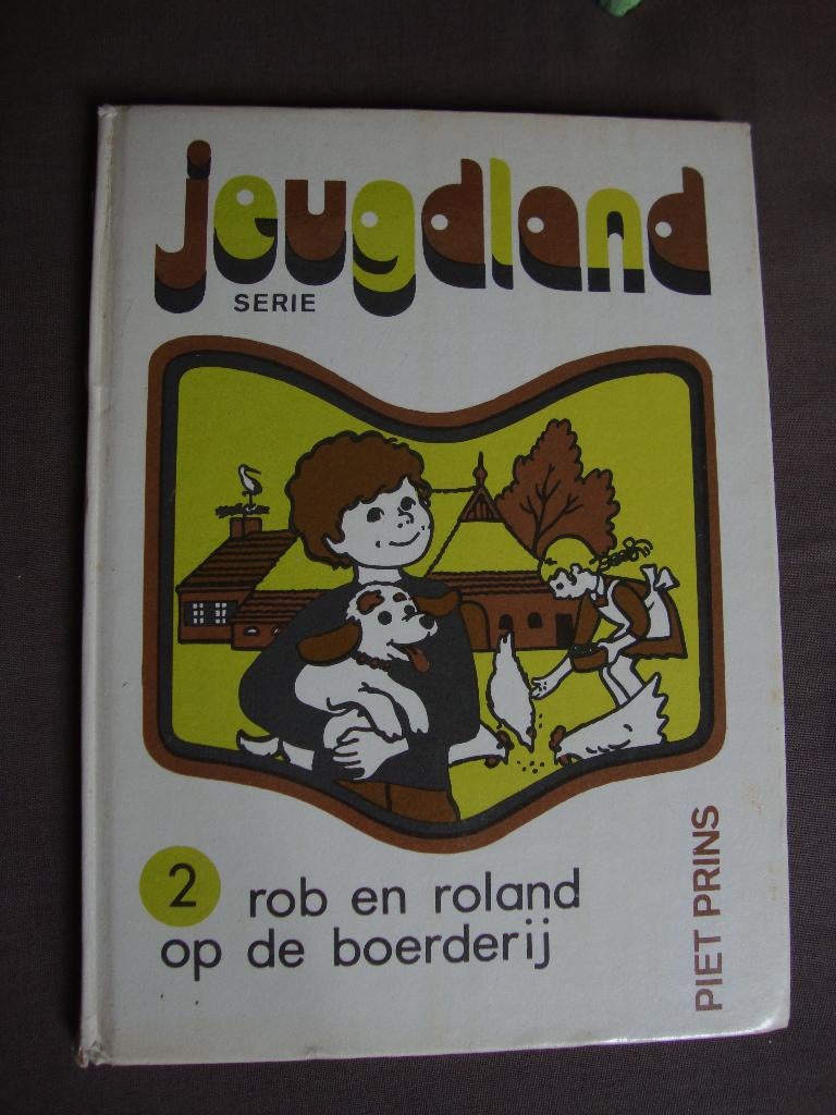 ROB EN ROLAND OP DE BOERDERIJ Piet Prins Jeugdlandserie, Ophalen of Verzenden, Gelezen, Fictie algemeen