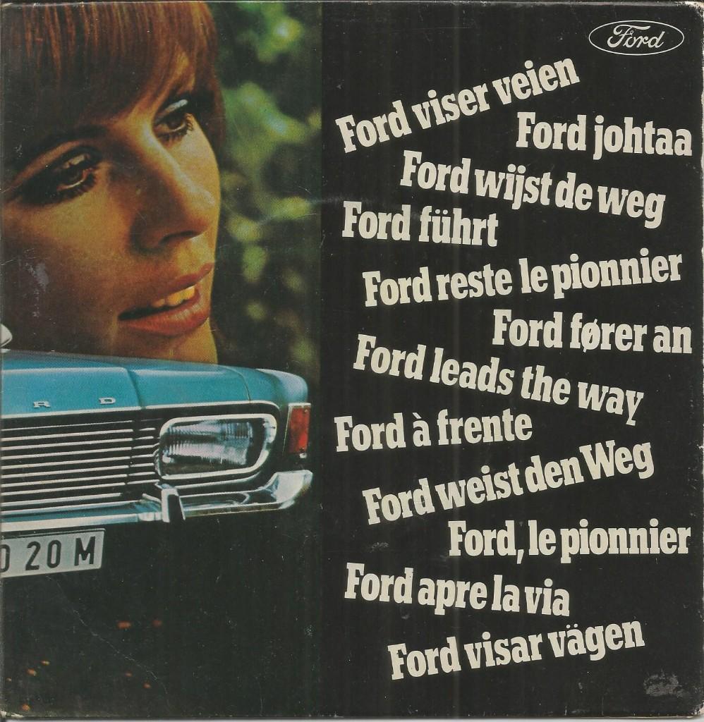 Samantha Jones – Ford Leads The Way / Go Ahead (1968), Gebruikt, Fotohoes, 7 inch, Single