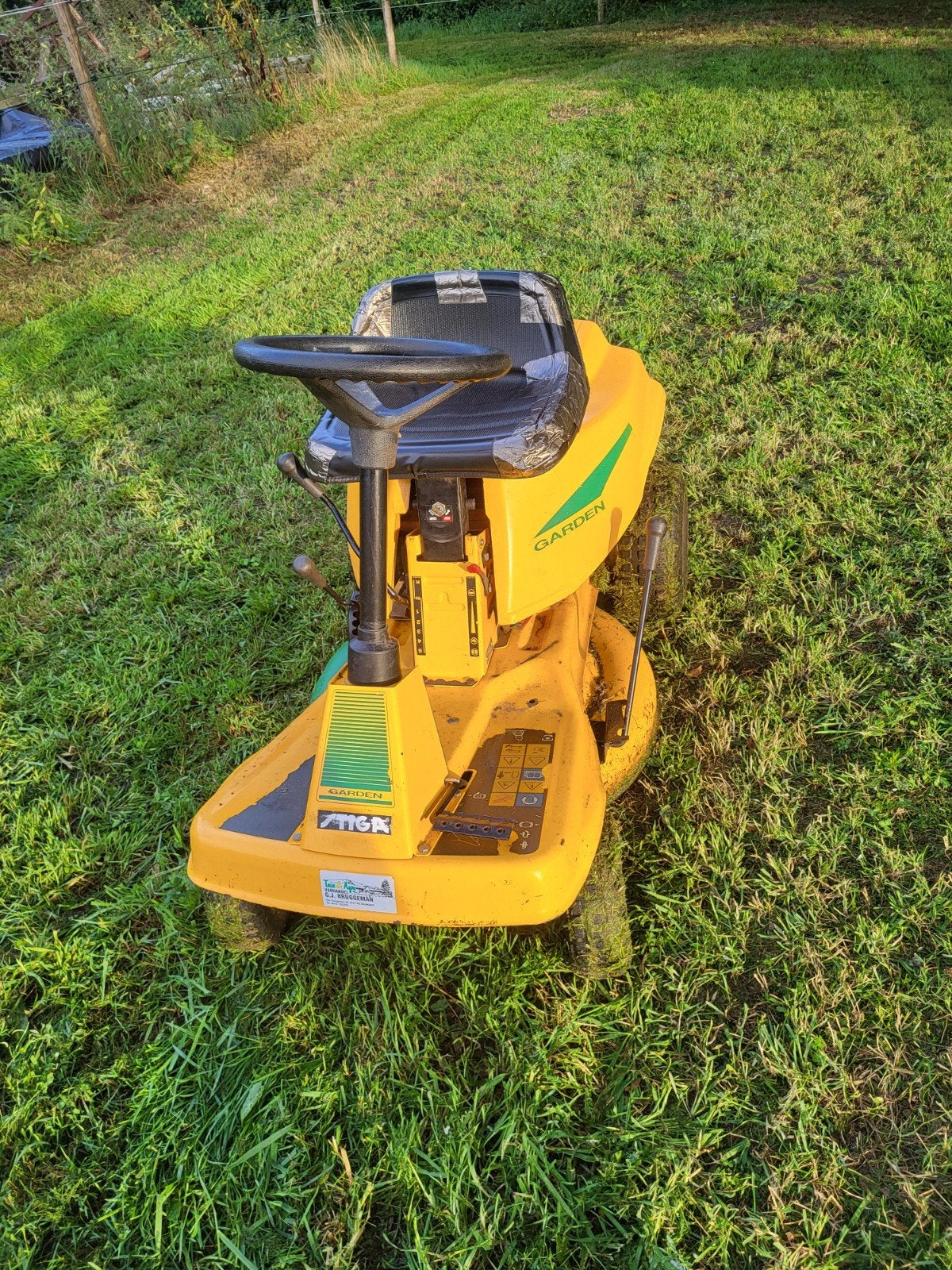 Stiga Garden 11.5HP Zitmaaier - Krachtig en Betrouwbaar, Ophalen of Verzenden, Gebruikt, Stiga, Opvangbak