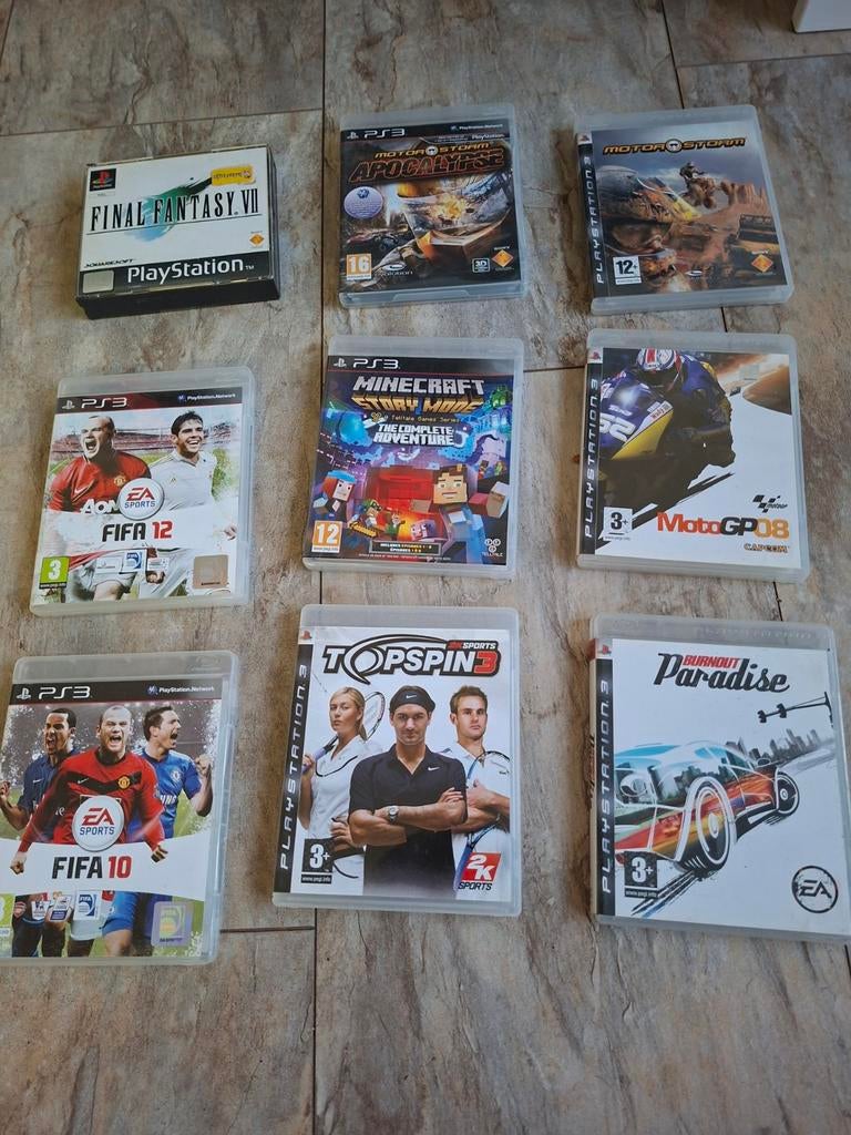 Diverse PS3 Spellen Collectie - Actie, Sport, Avontuur, Ophalen, Gebruikt, Overige genres, Eén computer