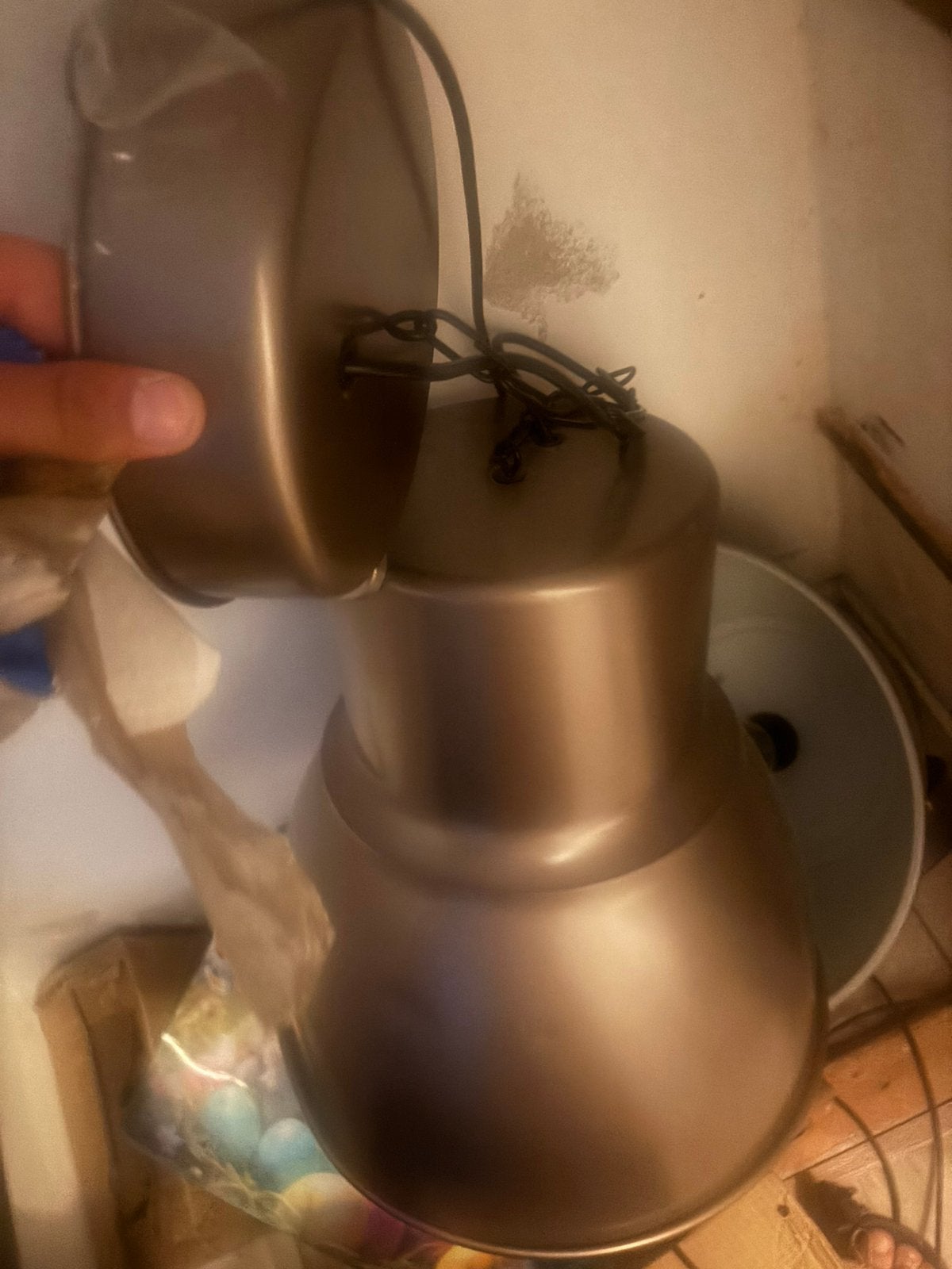 2x Grote lamp, Antiek en Kunst, Ophalen