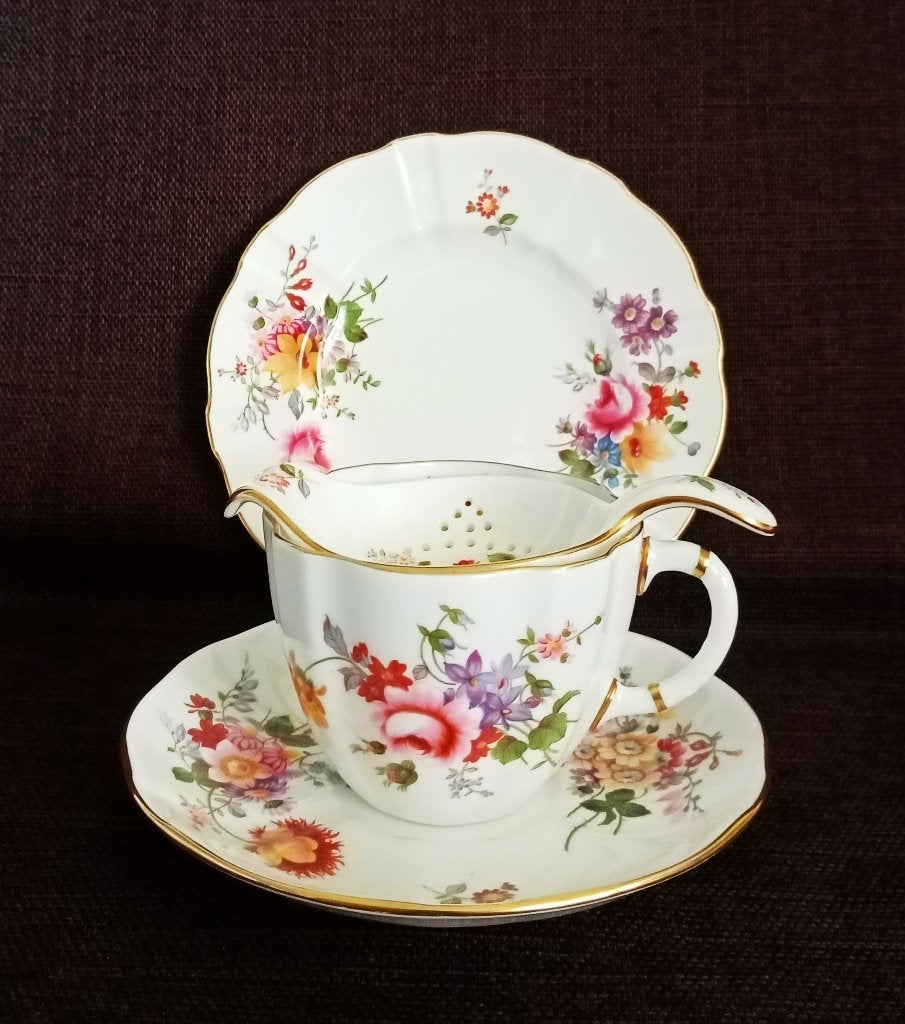 Royal Crown Derby, thee setje uit Engeland, vintage, Ophalen of Verzenden