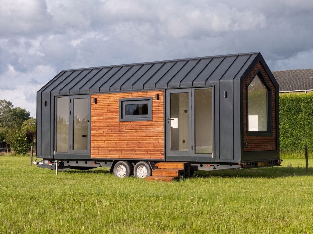 Tiny House  luxe, winterhard en instapklaar ,RDW gekeurd, Huizen en Kamers, Recreatiewoningen te koop, Gelderland, Verkoop zonder makelaar
