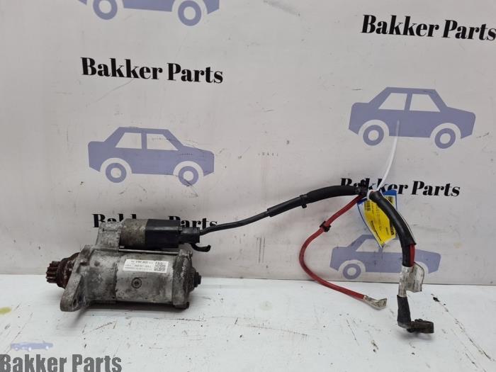 Startmotor van een Volkswagen Golf, Gebruikt, -, Volkswagen, -