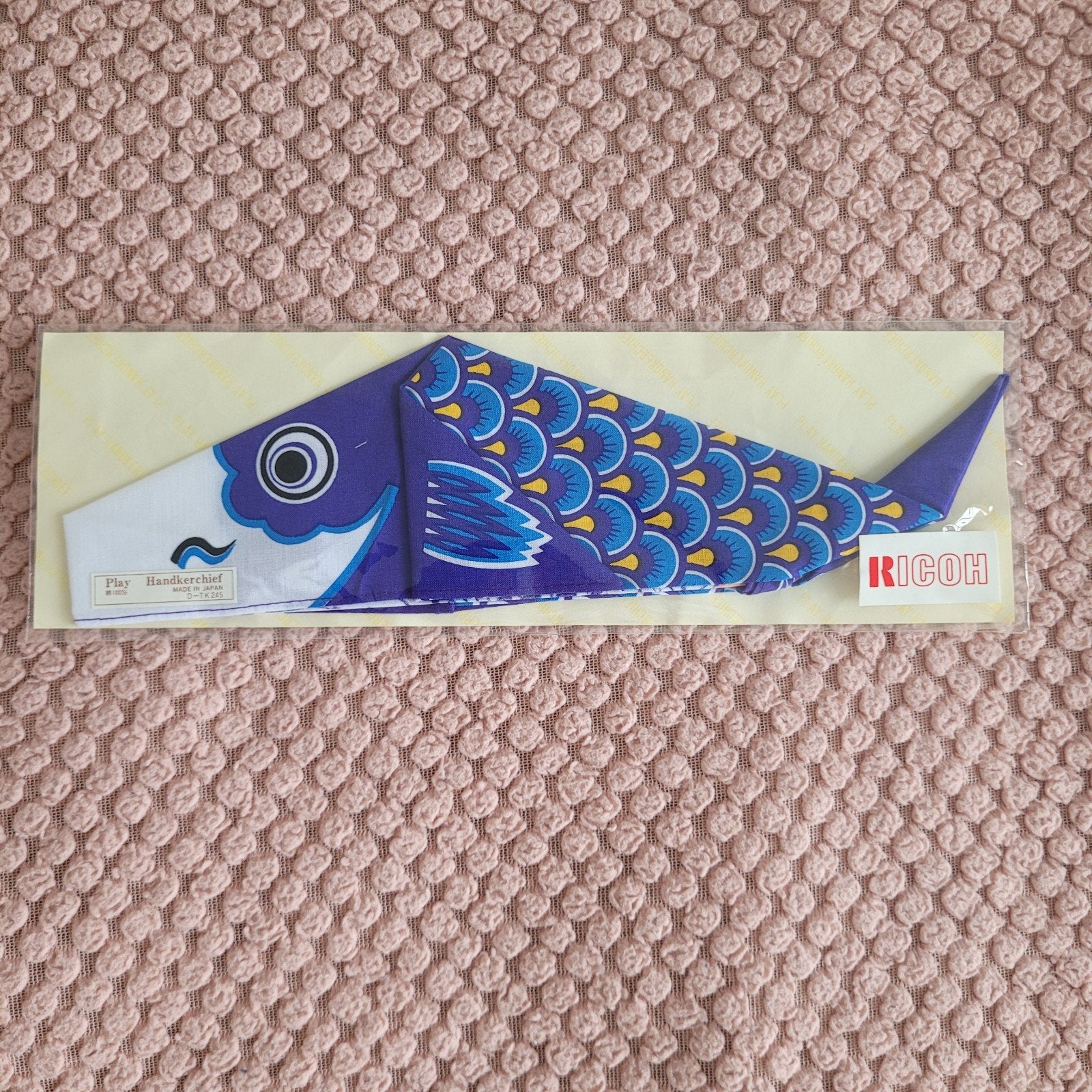 Nieuw Ricoh Japanse origami zakdoek met instructies Koinobor, Ricoh, Ophalen of Verzenden, Nieuw