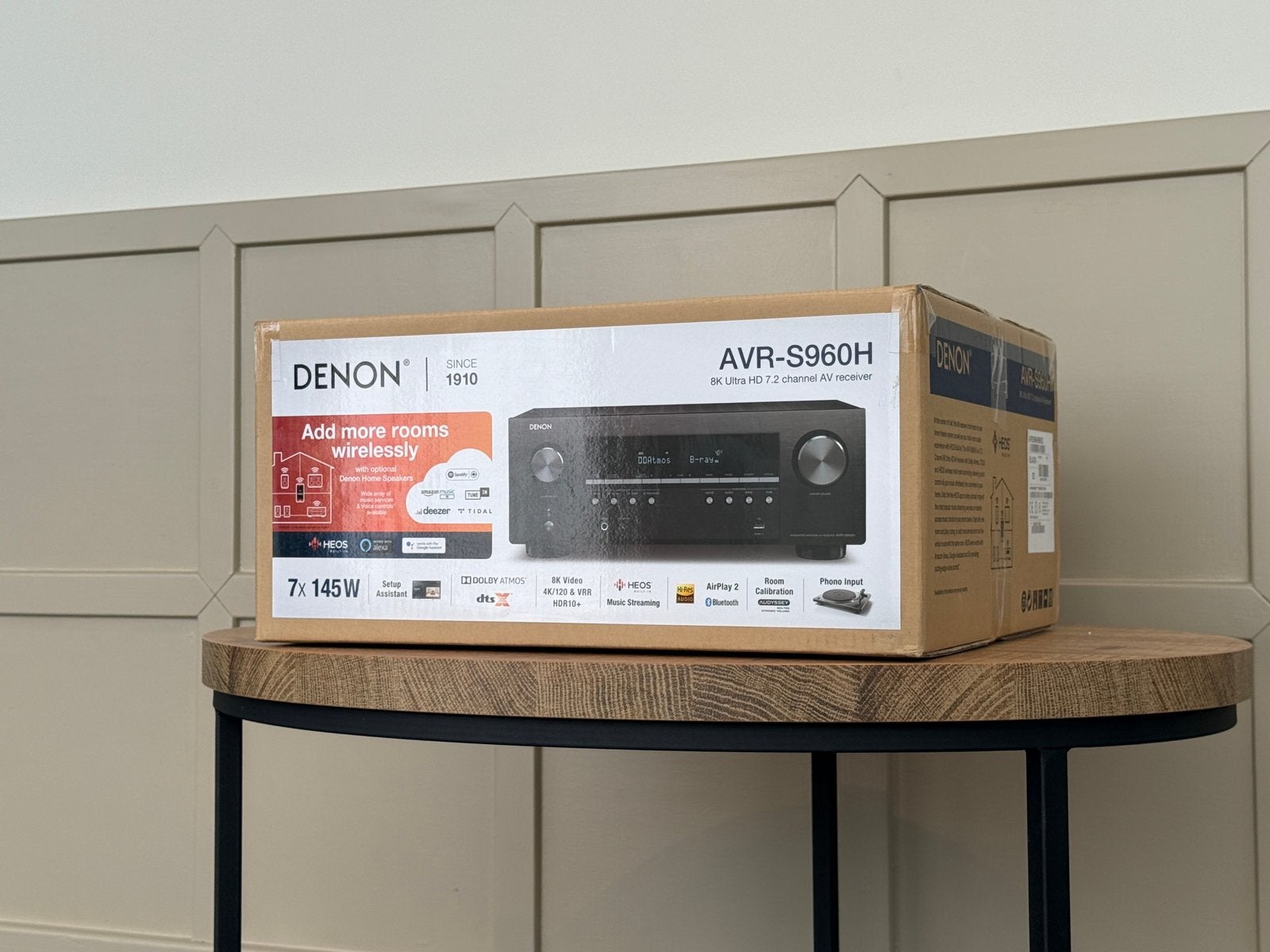 Denon AVR-S960H / Demo model / 3 beschibaar, Denon, Nieuw, Ophalen of Verzenden, /