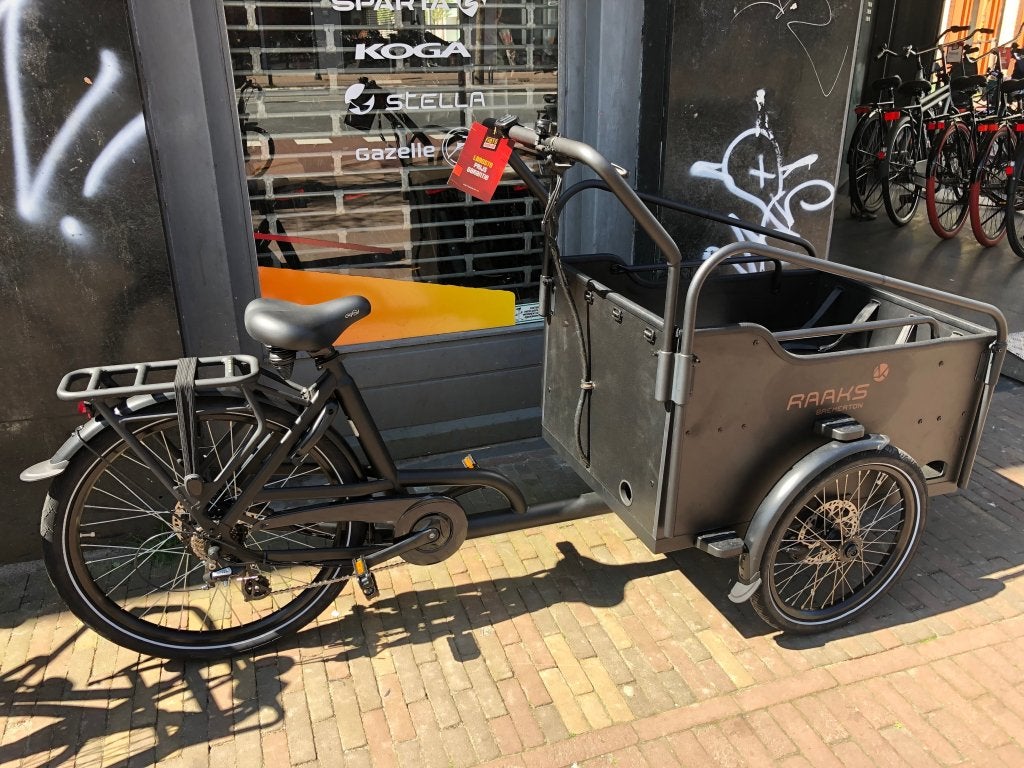 Fietshokje Houtplein: Raaks Bremerton e-bakfiets NIEUW, Niet ingevuld, Nieuw, Niet ingevuld, Niet ingevuld