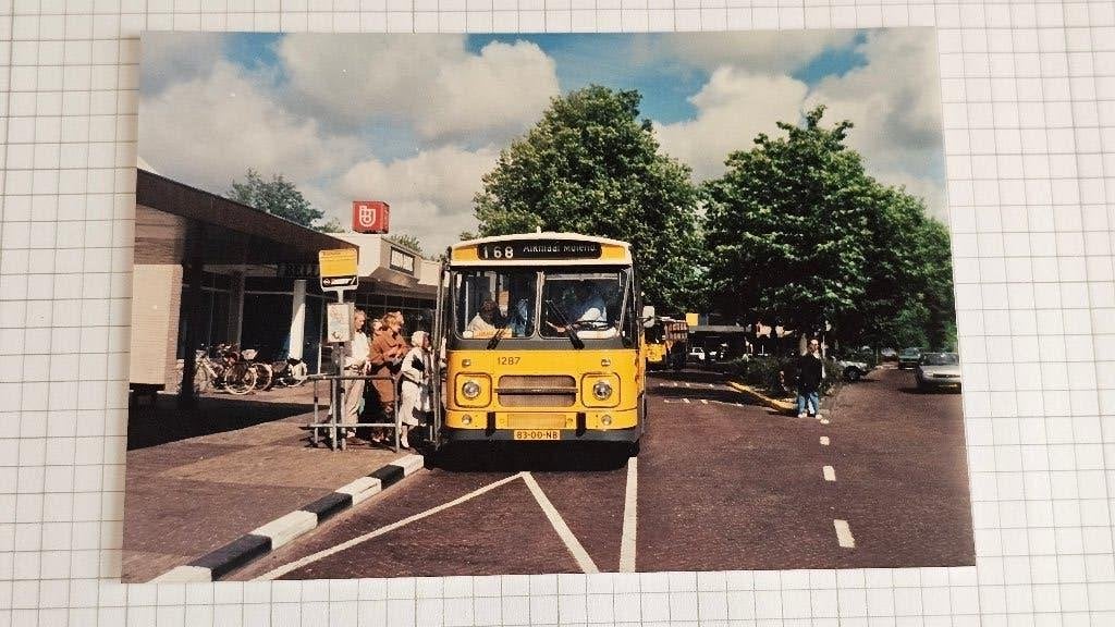 Foto BUS NZH Haarlem 1287, Verzenden, Gebruikt, Bus of Metro, Overige typen