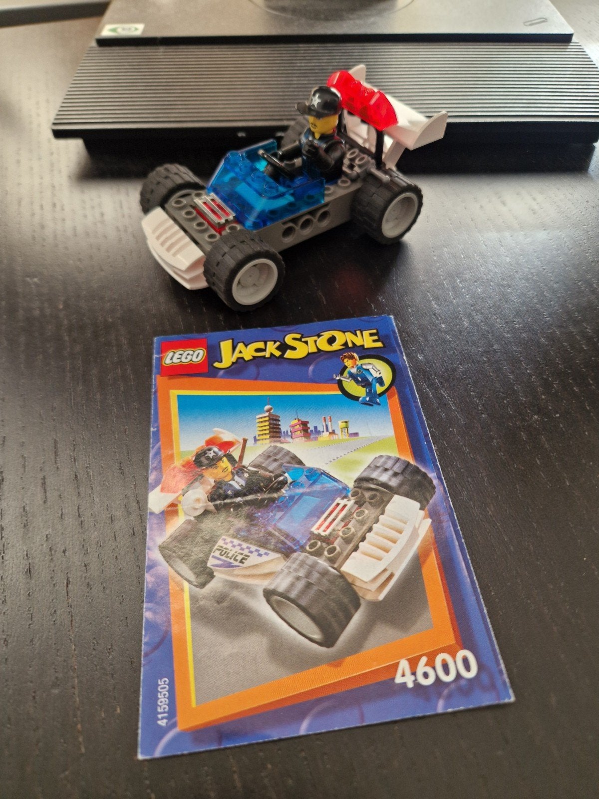 Lego Jack Stone 4600: Politie Buggy met instructies, Ophalen, Overige thema's, Lego, Zo goed als nieuw