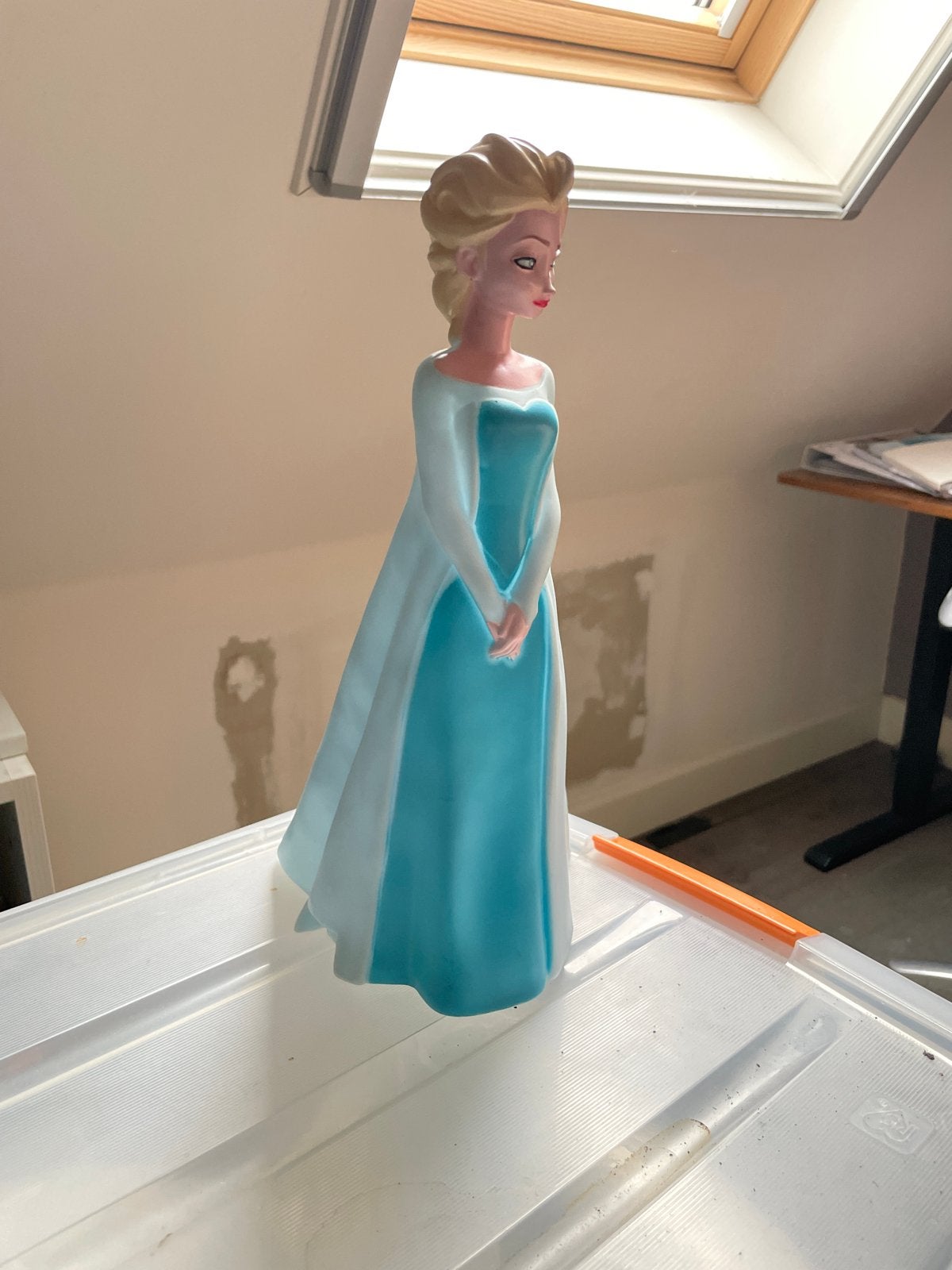 Disney Frozen Elsa lamp- Groot formaat, Ophalen of Verzenden, Overige figuren, Gebruikt, Overige typen