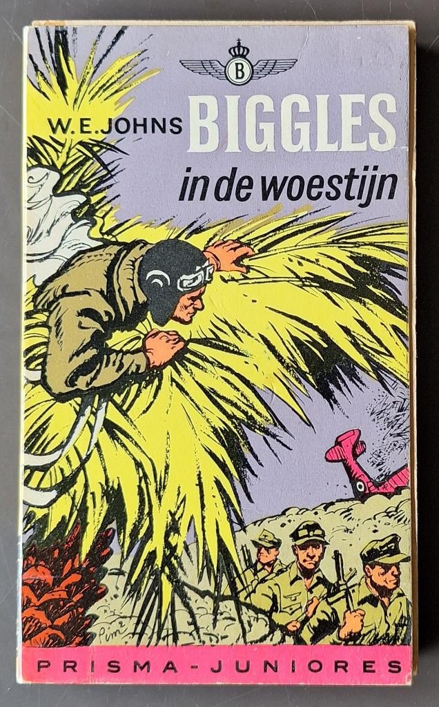 Biggles in de woestijn - J 205, Boeken, Detectives, Ophalen of Verzenden, Gelezen, W.E. Johns