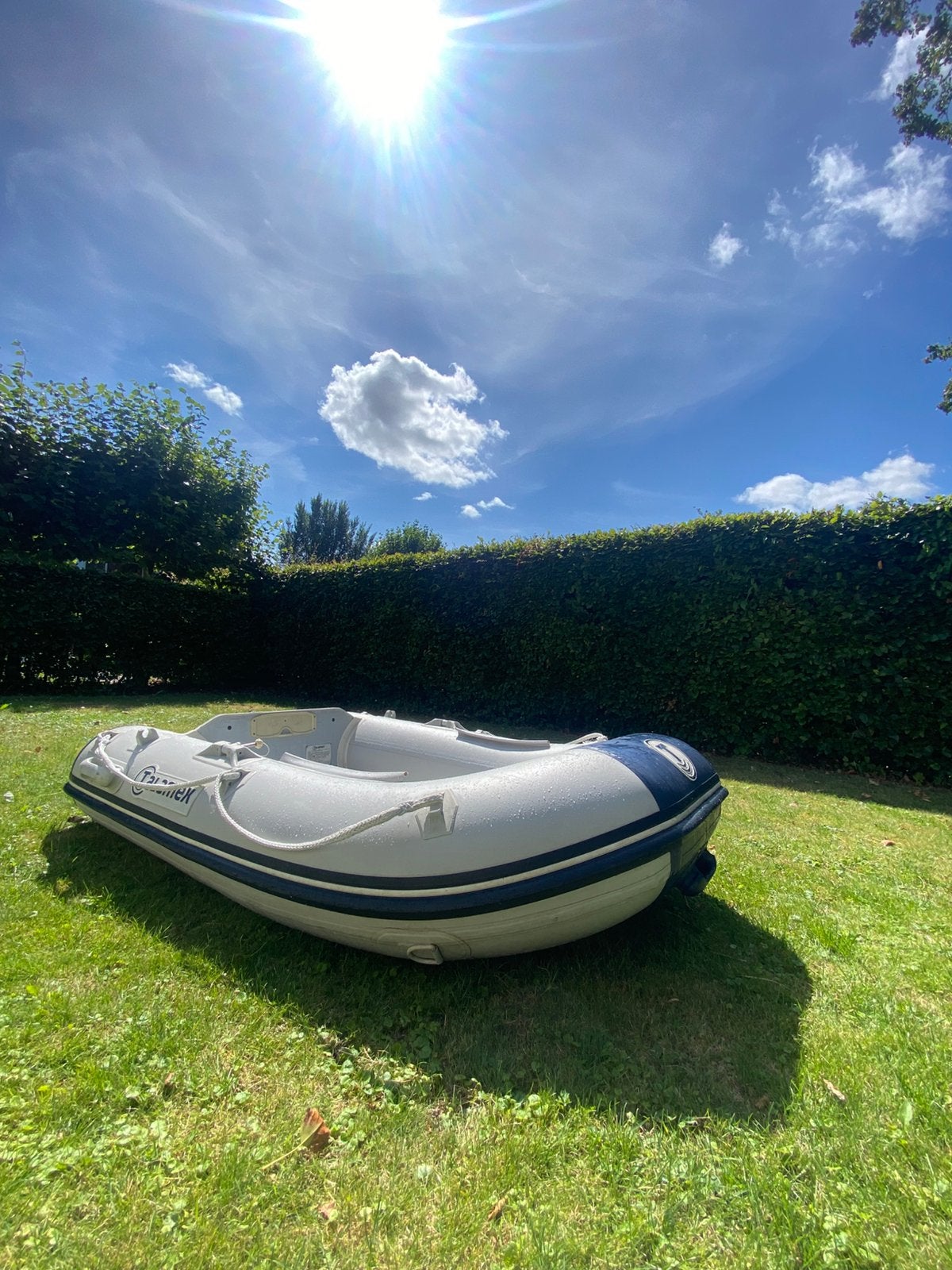 Talamex TS200 rubberboot – goede staat – 2 personen, Ophalen, Gebruikt, 2 m, Hout