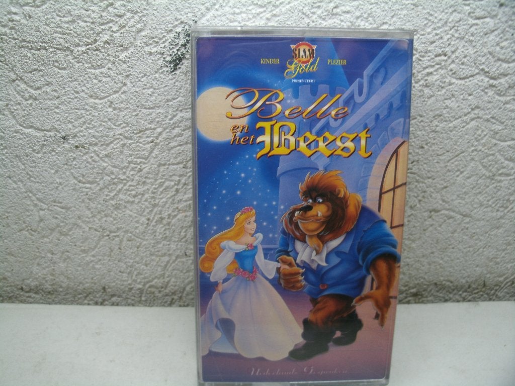 vhs 184a belle en het beest slam gold ned gespr, Cd's en Dvd's, VHS | Kinderen en Jeugd, Alle leeftijden, Ophalen of Verzenden