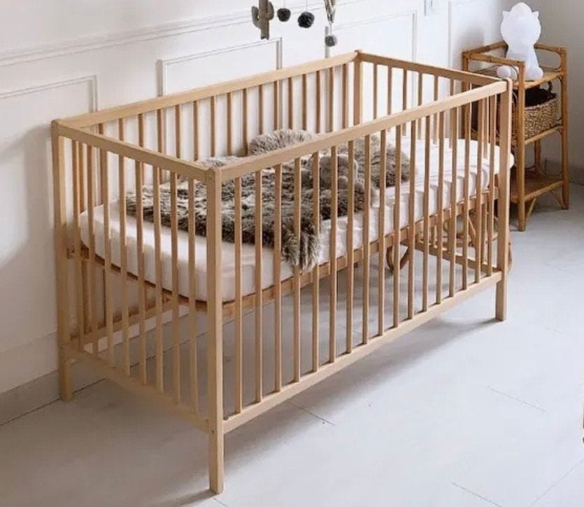 IKEA Sniglar ledikant 60x120 cm met verstelbare bodem, Ophalen, Gebruikt, Minder dan 140 cm, Minder dan 70 cm