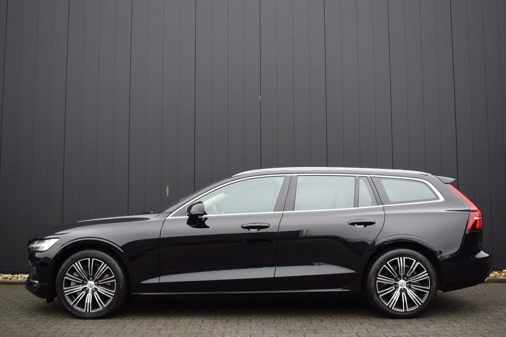 Volvo V60 2.0 T5 250pk Automaat Inscription Zwart Leder | Pa, Auto's, 15 km/l, 4 cilinders, Zwart, Leder