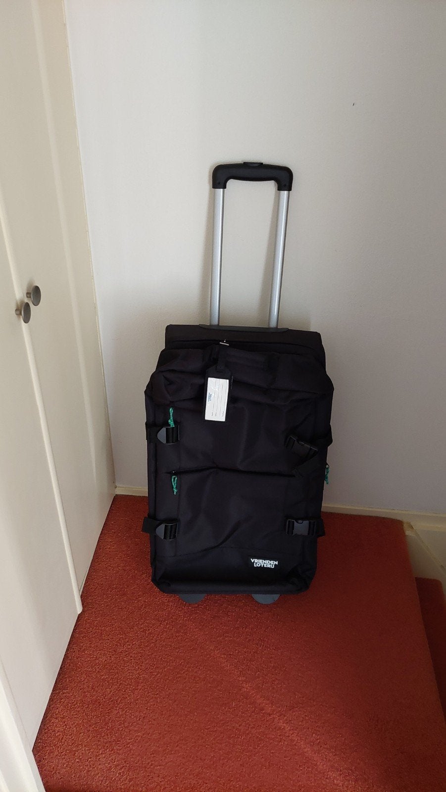 Een nieuwe canvas koffer op wieltjes - Postcode Loterij, Wieltjes, Hard kunststof, Nieuw, Ophalen of Verzenden