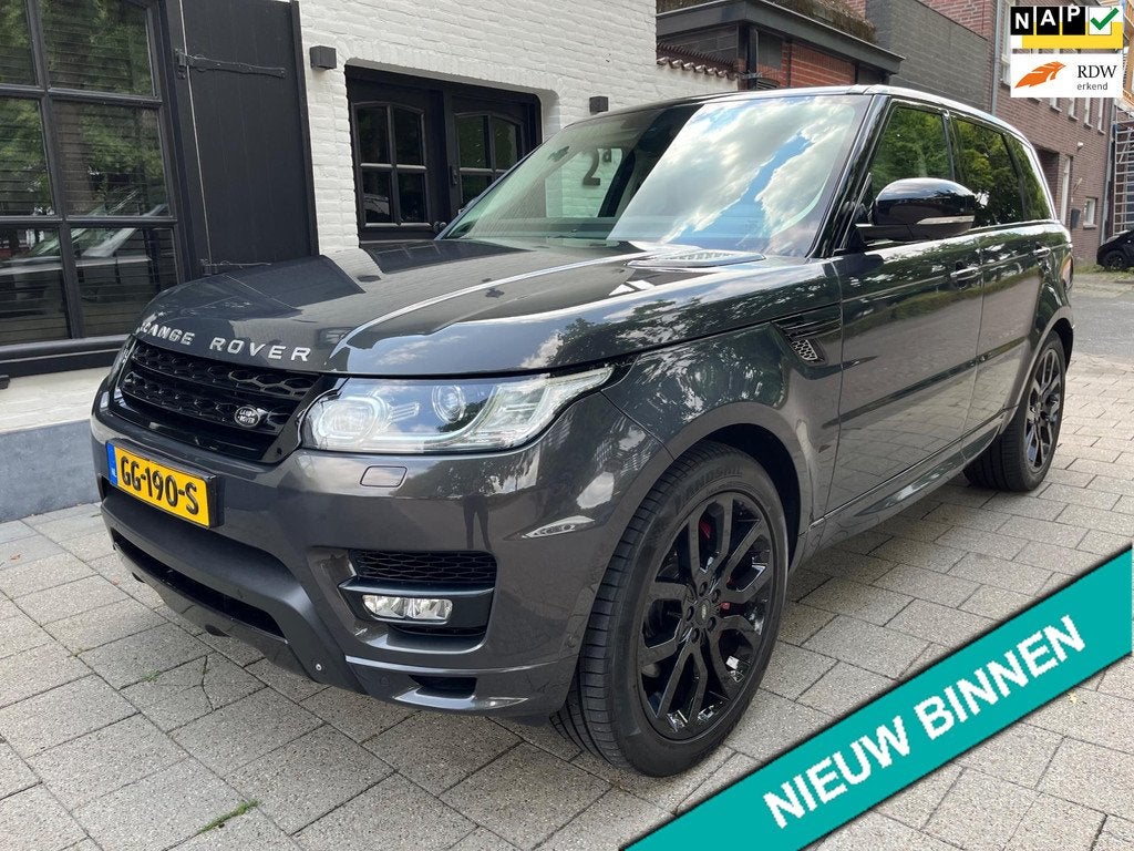 Land Rover Range Rover Sport 3.0 SDV6 EXPORT ONLY Autobiogra, Auto's, Land Rover, Euro 5, Gebruikt, Lichtsensor, 255 €/maand
