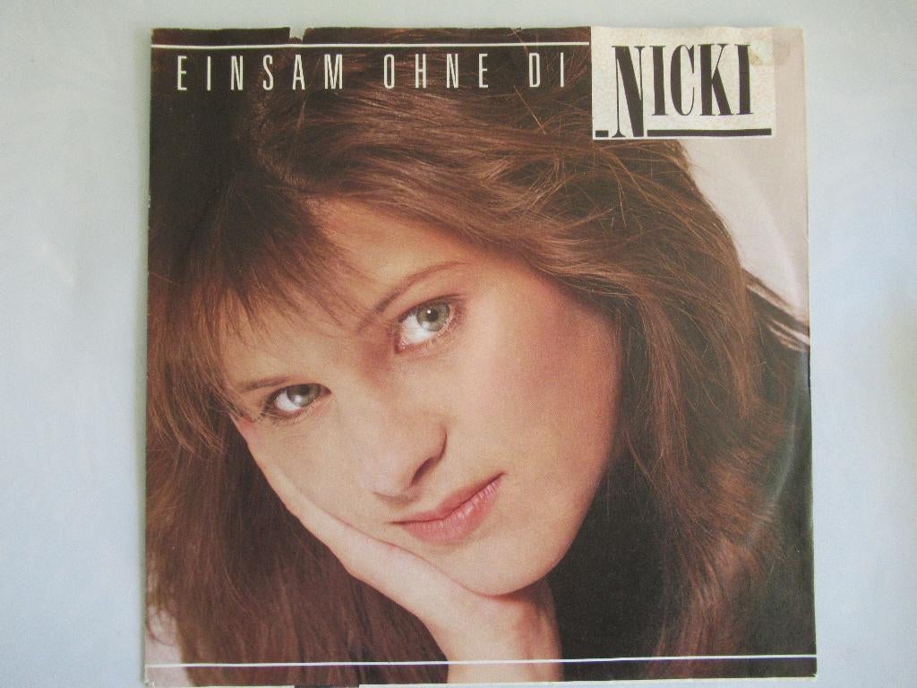 NICKI # EINSAM OHNE DI / AUF AMOI. ( piraten topper), Ophalen of Verzenden, Zo goed als nieuw, 7 inch, Levenslied of Smartlap