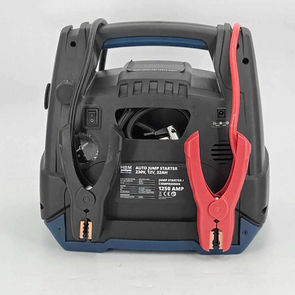 HBM 1250 AMP Jump Starter / Compressor, Doe-het-zelf en Verbouw, Compressors, Flex Ltd., Zo goed als nieuw, https://flex.com/contact-us