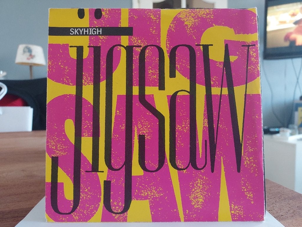7" Single Jigsaw - Sky High / Brand New Love Affair, Gebruikt, 7 inch, Ophalen of Verzenden, Pop