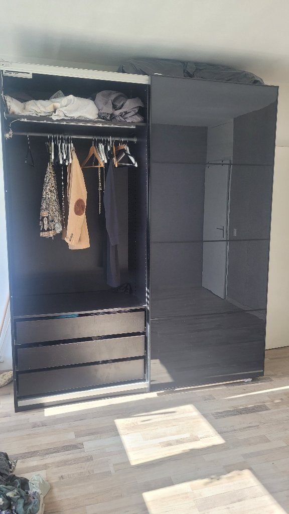 Pax kast IKEA, Huis en Inrichting, Kasten | Kledingkasten, 200 cm of meer, 150 tot 200 cm, Zo goed als nieuw, Overige houtsoorten