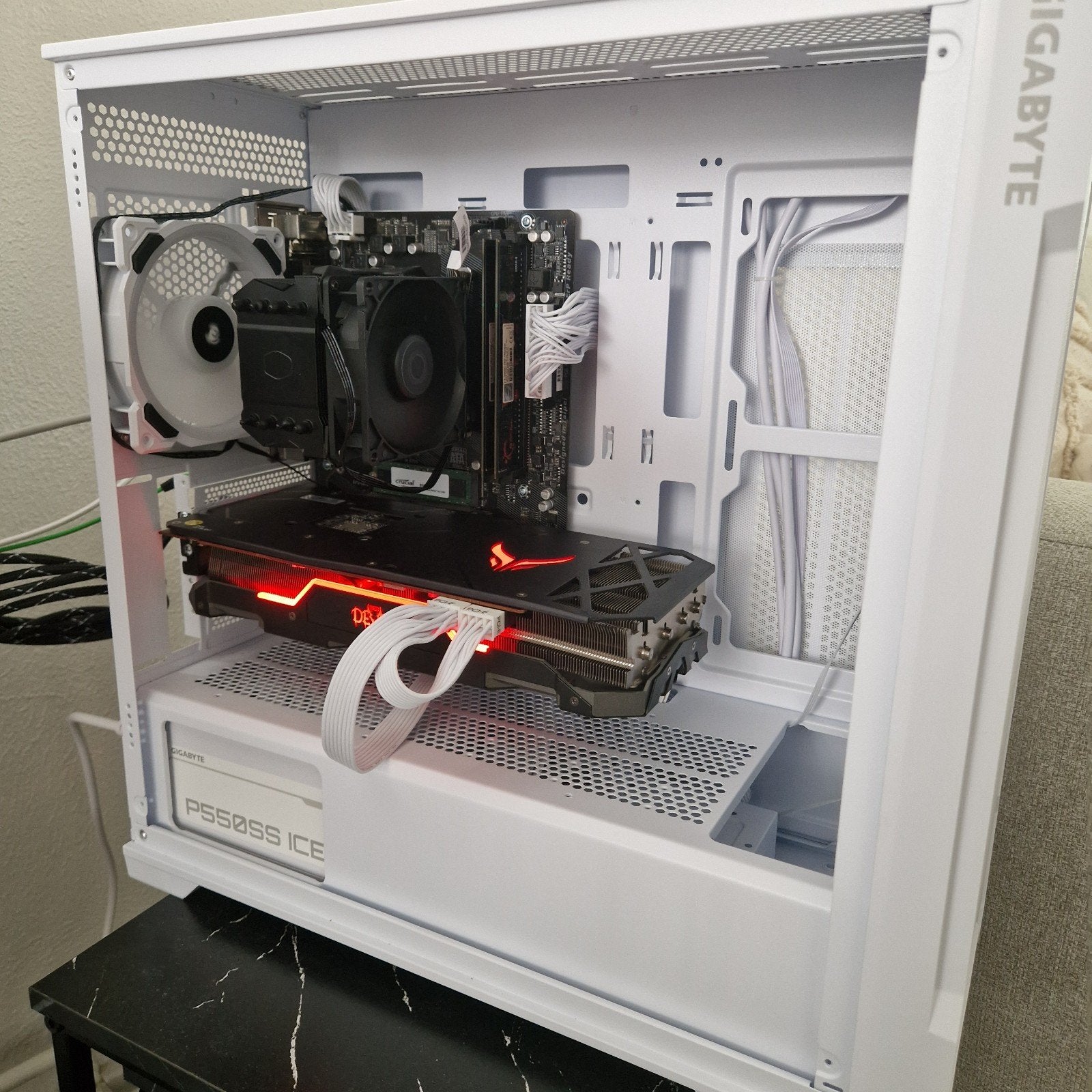Gaming PC: Ryzen 5 5600, RX 5700 XT, 1TB NVMe, 16GB RAM, Ophalen of Verzenden, Zo goed als nieuw, Gaming, SSD