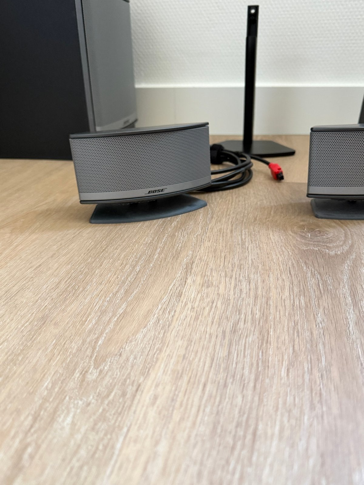 Bose Companion 5 met extra voetjes, Audio, Tv en Foto, Gebruikt, Inclusief kabels, Speakerset, Ophalen of Verzenden