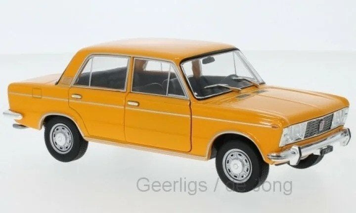 Fiat 125 oranje, Ophalen of Verzenden, Nieuw, Auto, Overige merken