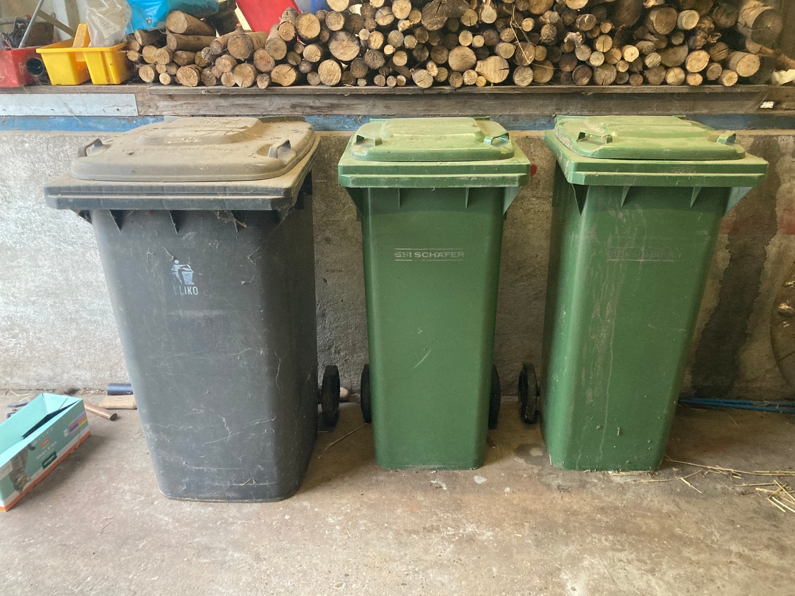 Container, 40 liter of meer, Ophalen of Verzenden, Gebruikt, Kunststof