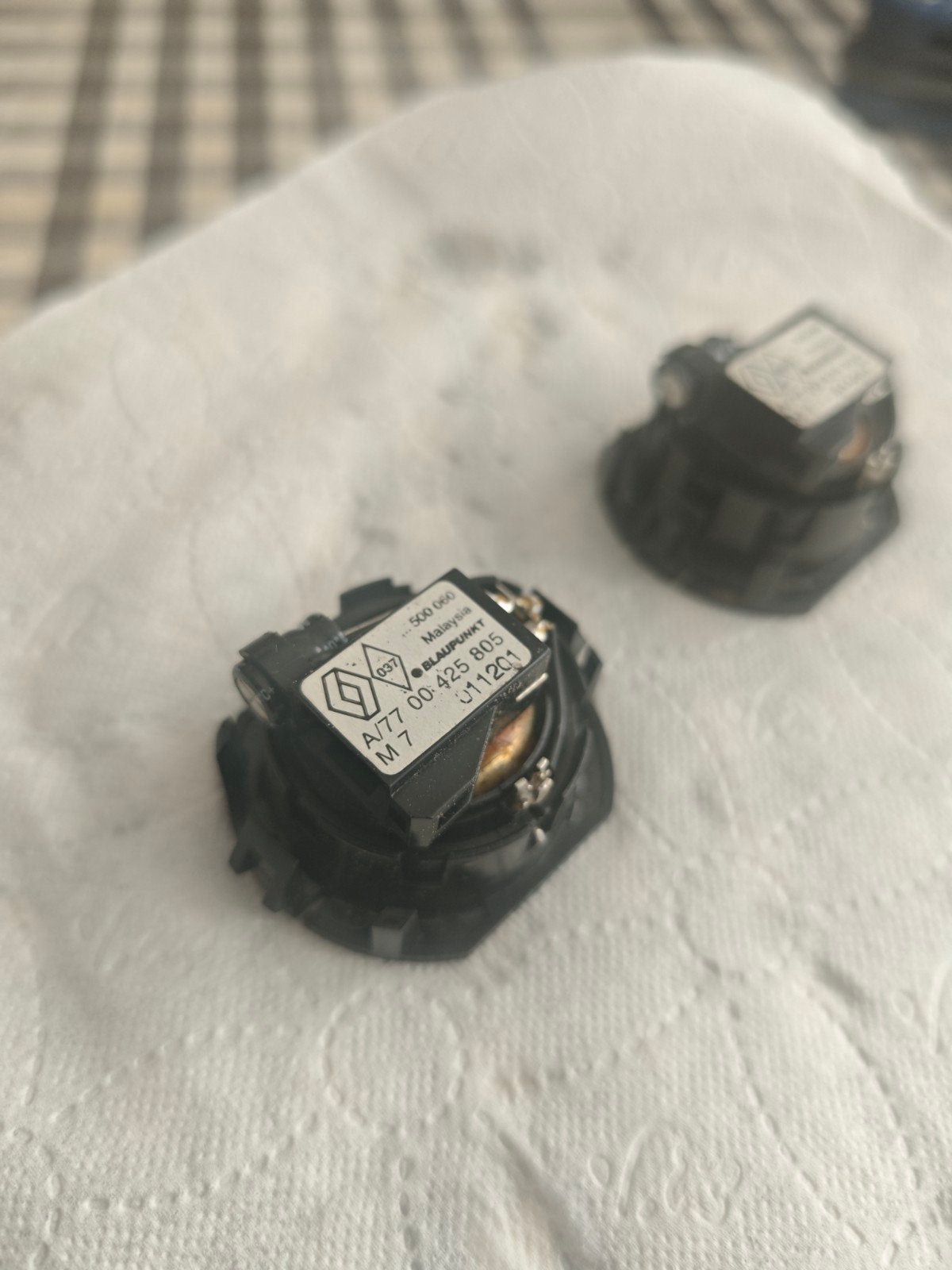 Twee Blaupunkt tweeters voor Renault Twingo MK1 (origineel), Ophalen of Verzenden, Gebruikt