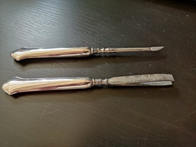 Pincet en nagelriemduwer, Ophalen of Verzenden, Gebruikt, Overige typen
