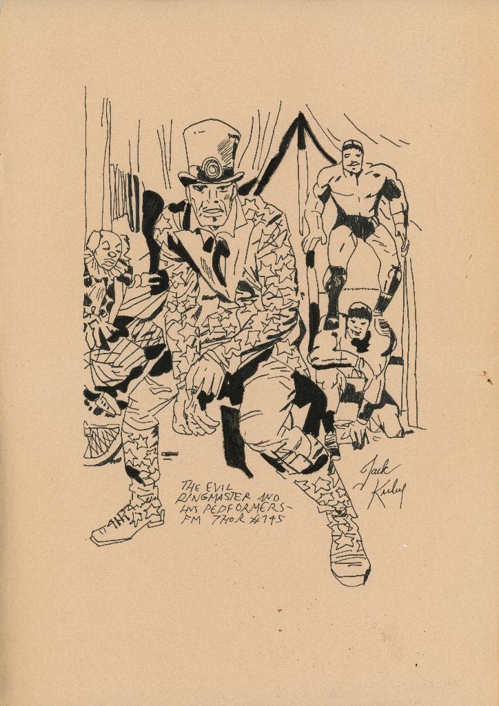 Jack Kirby Artwork, Antiek en Kunst, Ophalen of Verzenden