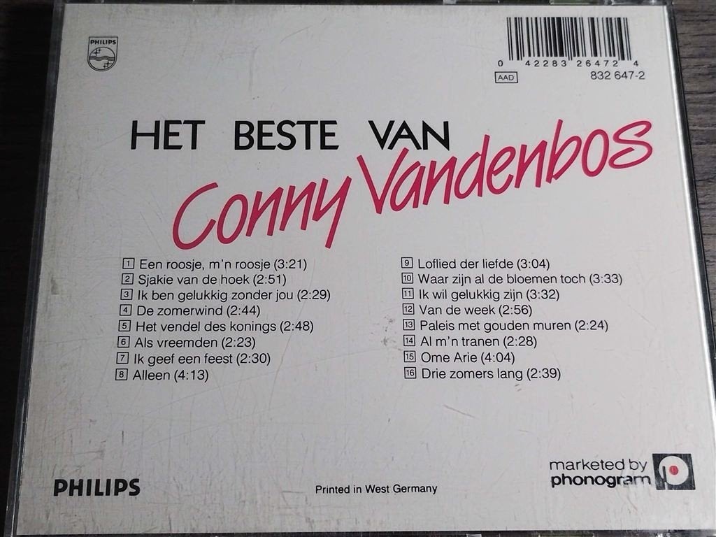 Conny Vandenbos ‎- Het Beste Van, Cd's en Dvd's, Cd's | Nederlandstalig, Ophalen of Verzenden, Zo goed als nieuw, Levenslied of Smartlap