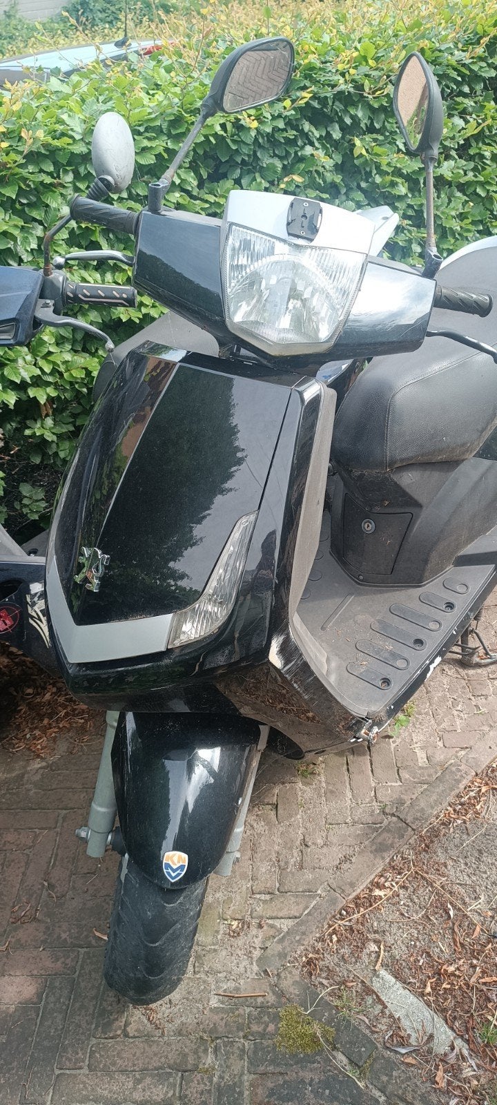 Peugeot Vivacity Scooter - Zwart, Gebruikt, Fietsen en Brommers, Scooters | Peugeot, Gebruikt, Maximaal 45 km/u, Ophalen of Verzenden