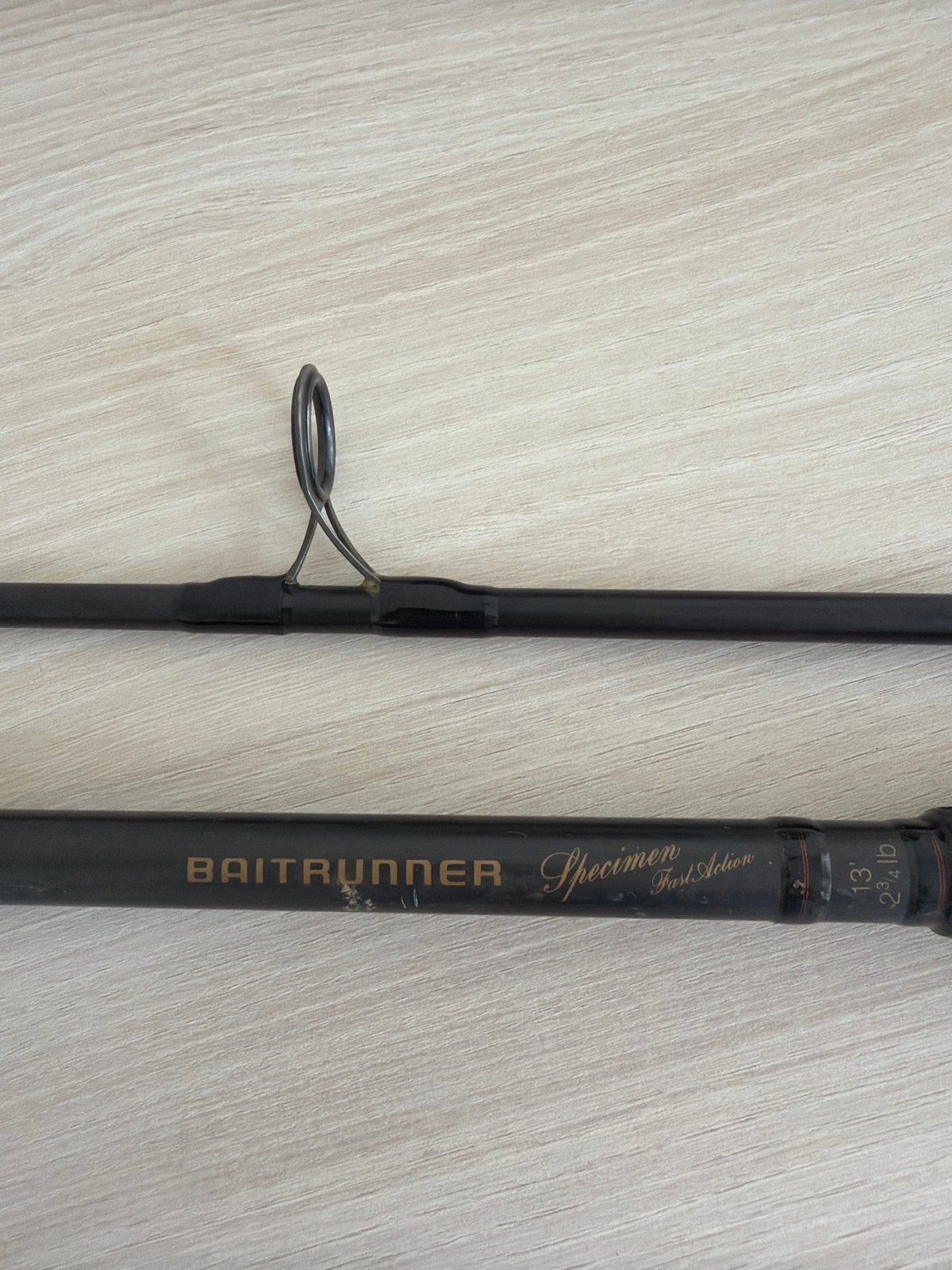 Shimano Baitrunner Specimen Fast Action 13 feet 23/4lb, Ophalen of Verzenden, Gebruikt, Werphengel