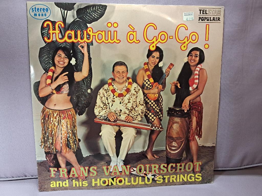 lp. world. frans van oirschot. hawaii a go go. ex+, Ophalen of Verzenden, Gebruikt, 12 inch