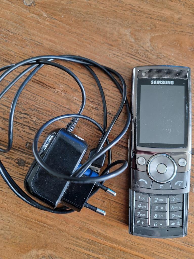 Samsung SGH-G600 - Klassieke slider telefoon, Gebruikt, Overige modellen, Zwart, Overige systemen