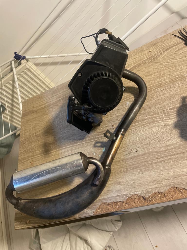 Mini bike blok te koop - Loopt 65-70 km/u, Ophalen of Verzenden, Gebruikt, Overige typen