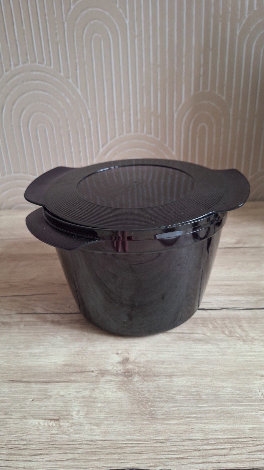 Tupperware microcook 2.25l, Paars, Nieuw, Ophalen of Verzenden, Met deksel