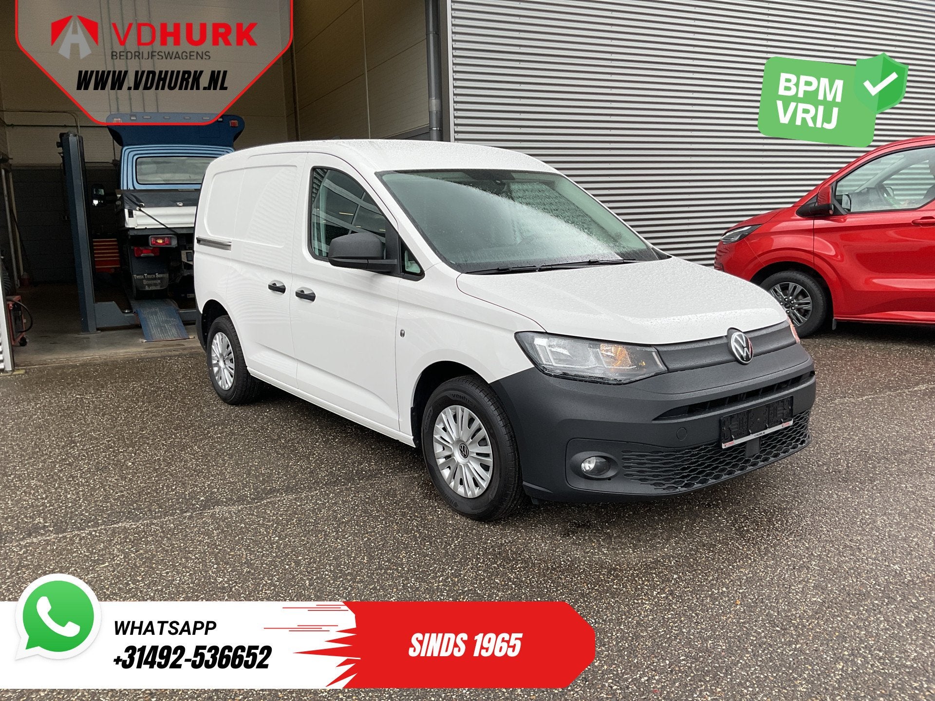 Volkswagen Caddy Cargo 2.0 TDI 100 pk Omvormer/ Sortimo/ Cru, Voorwielaandrijving, Gebruikt, 4 cilinders, Volkswagen