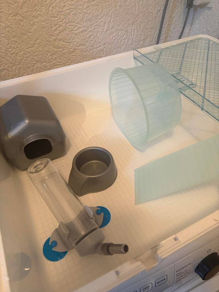 Hamster kooi, Minder dan 60 cm, Kooi, Minder dan 75 cm, Ophalen of Verzenden