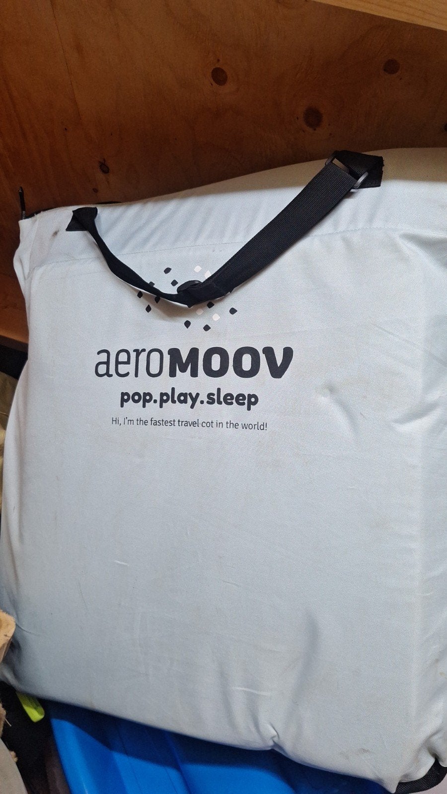 AeroMoov Pop-Up Reisbedje - Snel en Compact, Ophalen of Verzenden, Zo goed als nieuw, Reisbedje