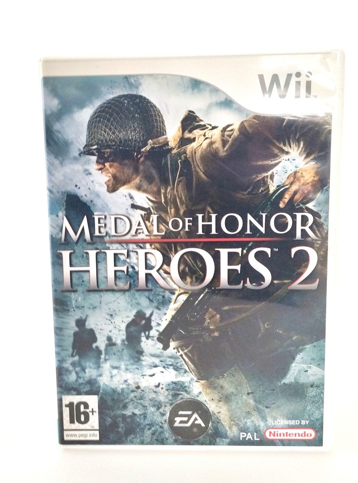 Medal of Honor Heroes 2 Wii - Zo goed als nieuw, Online, Shooter, 1 speler, Ophalen of Verzenden