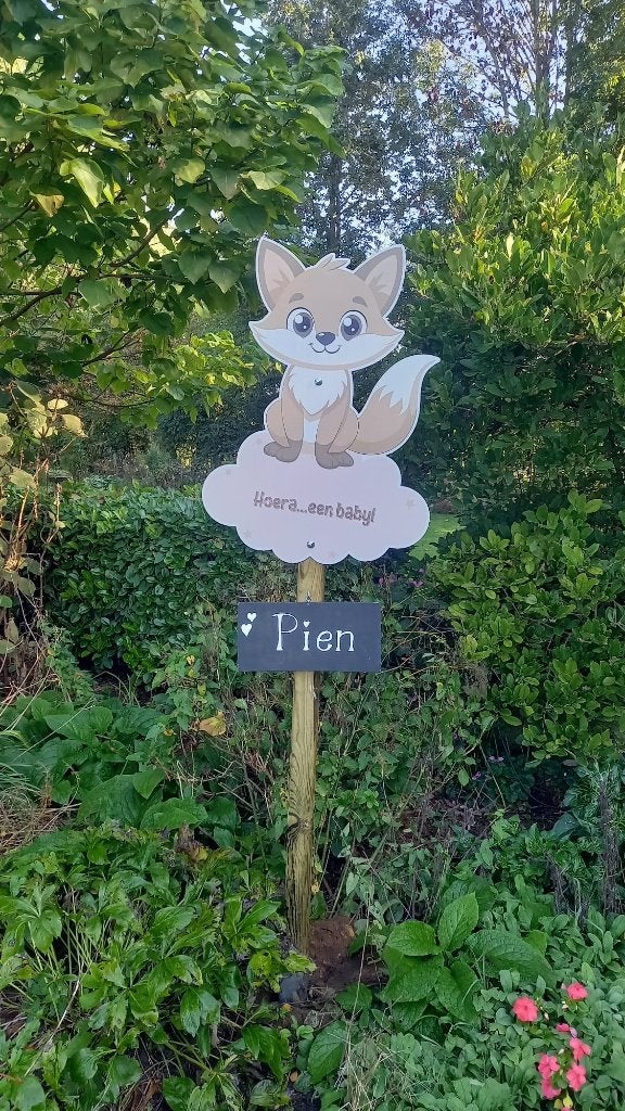 geboorteborden met geschreven naam van de baby, Ophalen, Zo goed als nieuw, Geboorte of Huwelijk