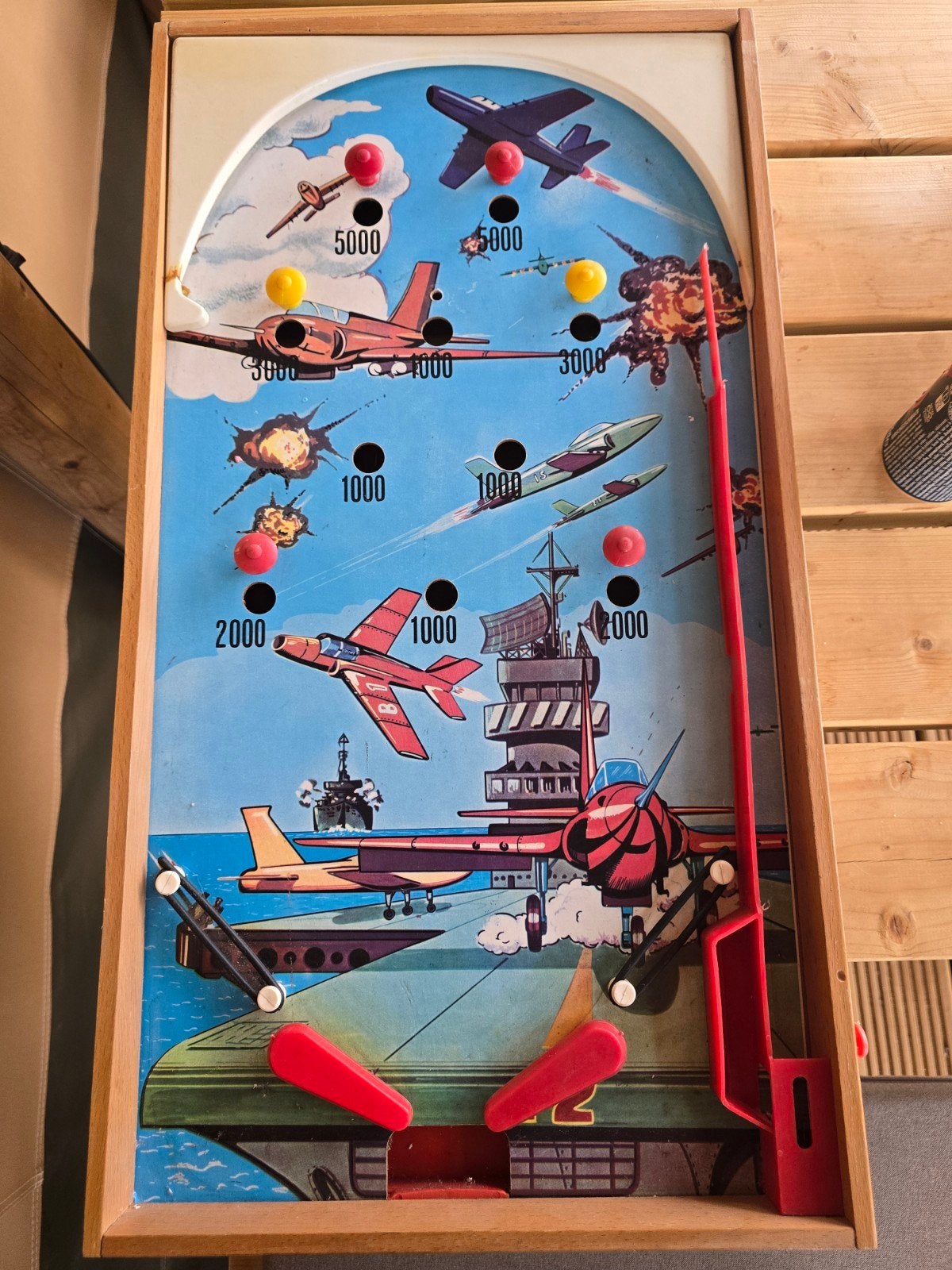 Jaren '50 Tafel Flipperkast - Defect voor de Handige Harry, Overige merken, Gebruikt, Mechanisch, Onderdeel of Defecte kast