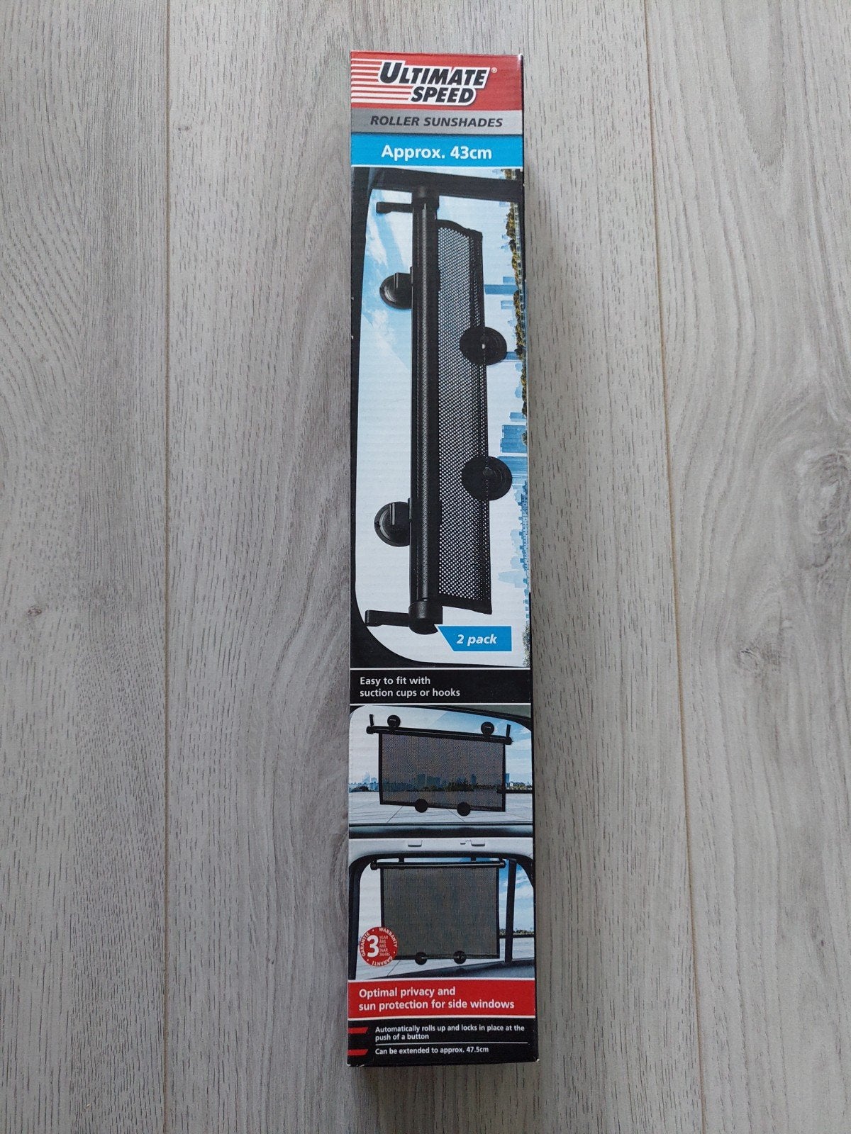 Ultimate Speed Zonnerolgordijnen - 2 stuks, ca. 43cm, Ophalen of Verzenden, Nieuw