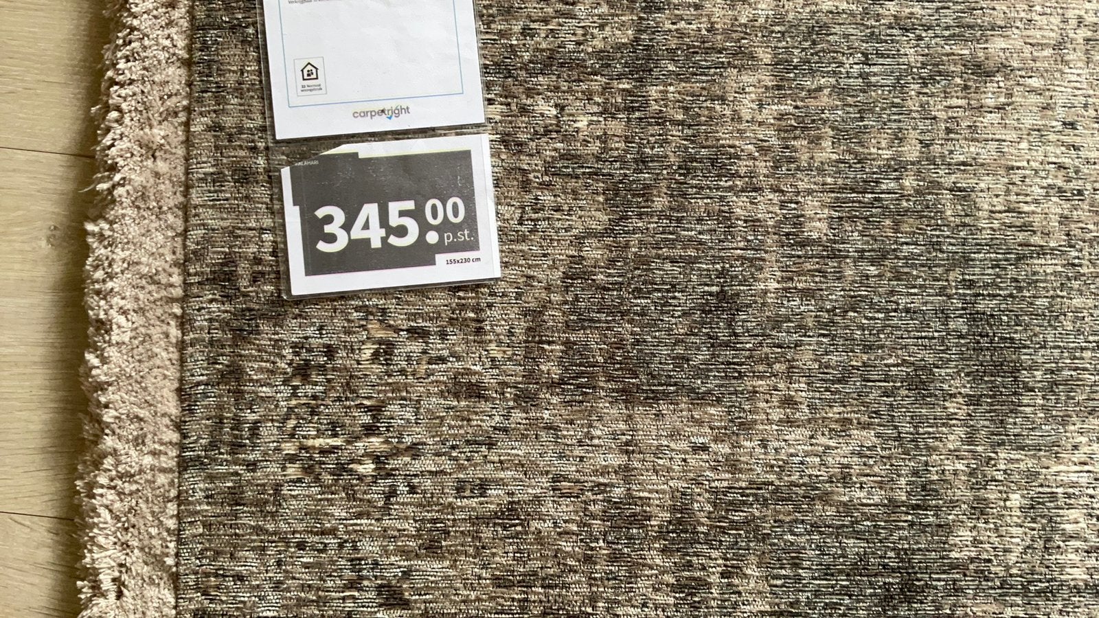 Nieuw Capetright Kalahari vloerkleed 1.55  m bij 2.30 m, Ophalen, Grijs, 150 tot 200 cm, Rechthoekig