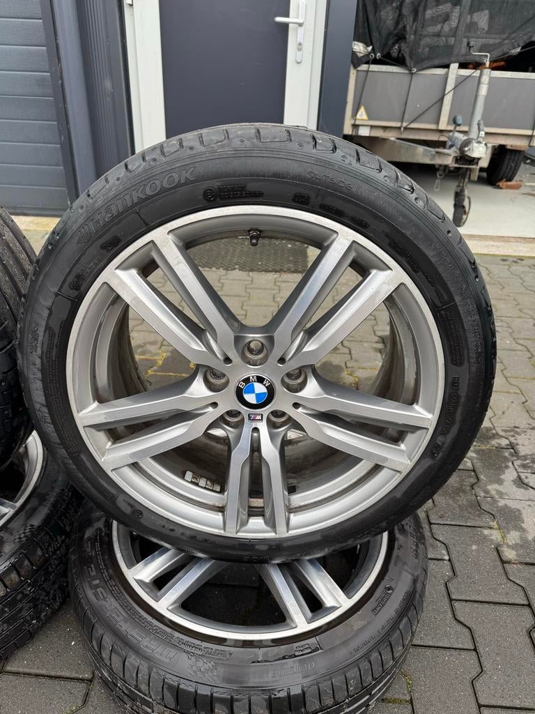 BMW f45/f46. 18 inch velgen met Hankook zomerbanden, Ophalen, 18 inch, Gebruikt, Banden en Velgen