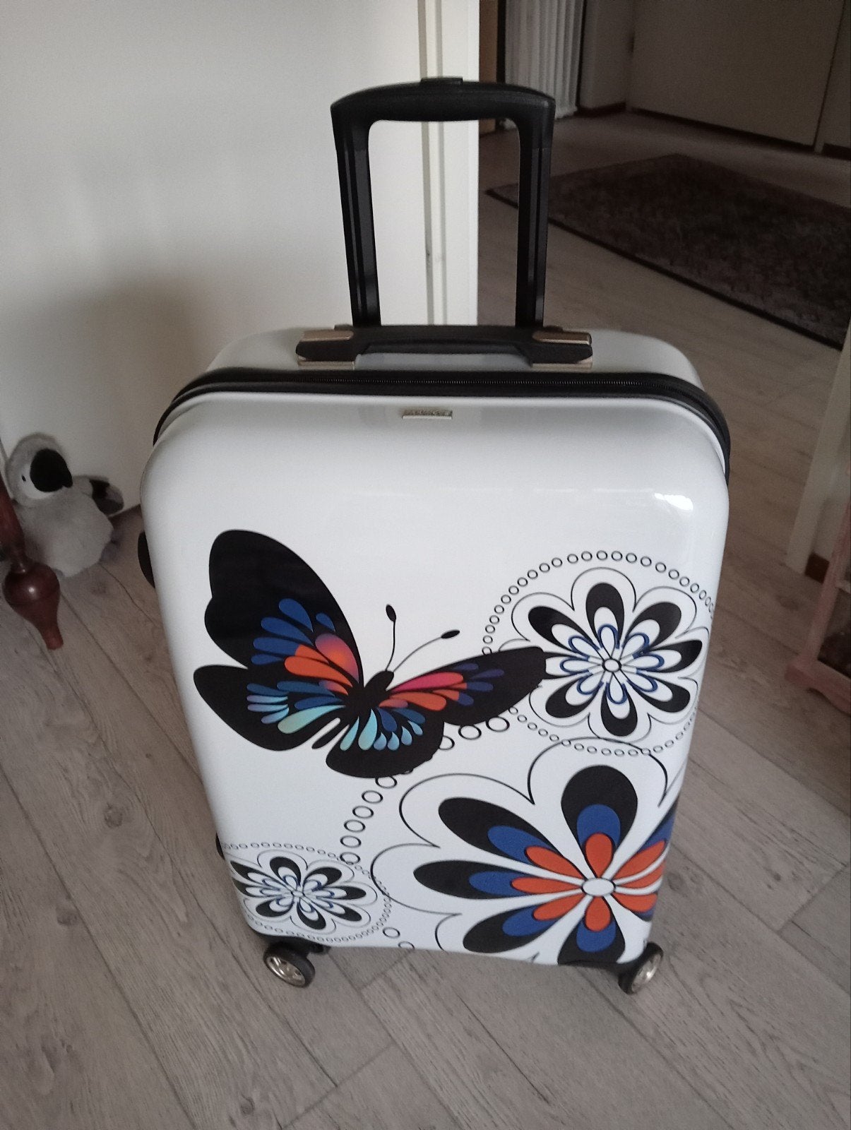 Koffer Polycarbonat, Sieraden, Tassen en Uiterlijk, Koffers, Ophalen of Verzenden, Zo goed als nieuw, Hard kunststof
